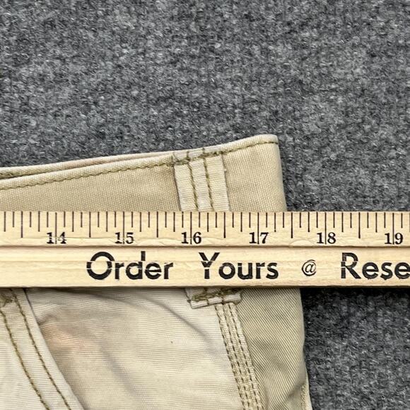 Carhartt Cargo Shorts Mens 32 Beige Relaxed Fit Workwear Utility Faded - Picture 7 of 9